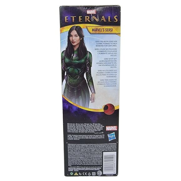 Marvel Eternals Titan Hero Series Sersi 12" Action Figure Superhero Doll‎ Hasbro - Picture 2 of 2